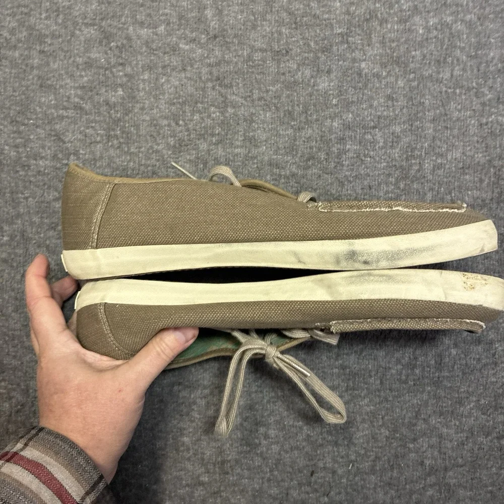 Vans Surf Siders Shoes Men 12 Rata Vulc Rare Discontinued Canvas Causal Skate
